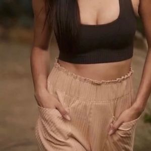 Free People Blissed Out Wide Leg Pants NWT